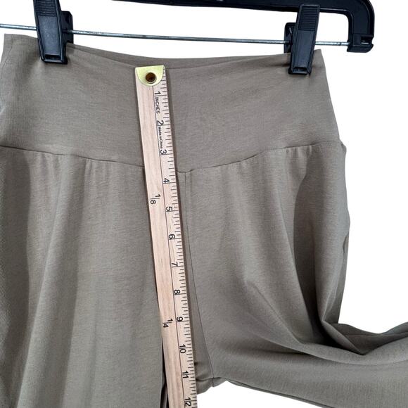 Matilda Jane Ruffle Bottom Pants XS Beige New With Tags Pull On Stretch - Picture 5 of 9
